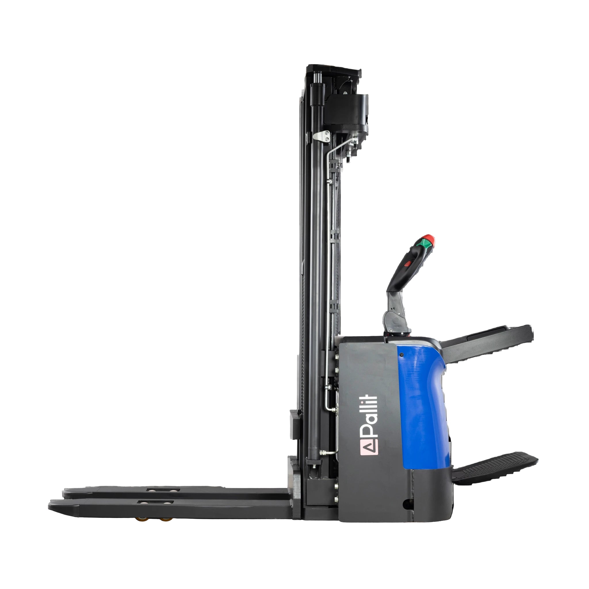 Electric Ride-Along Pallet Stacker SPRINT with driver's platform