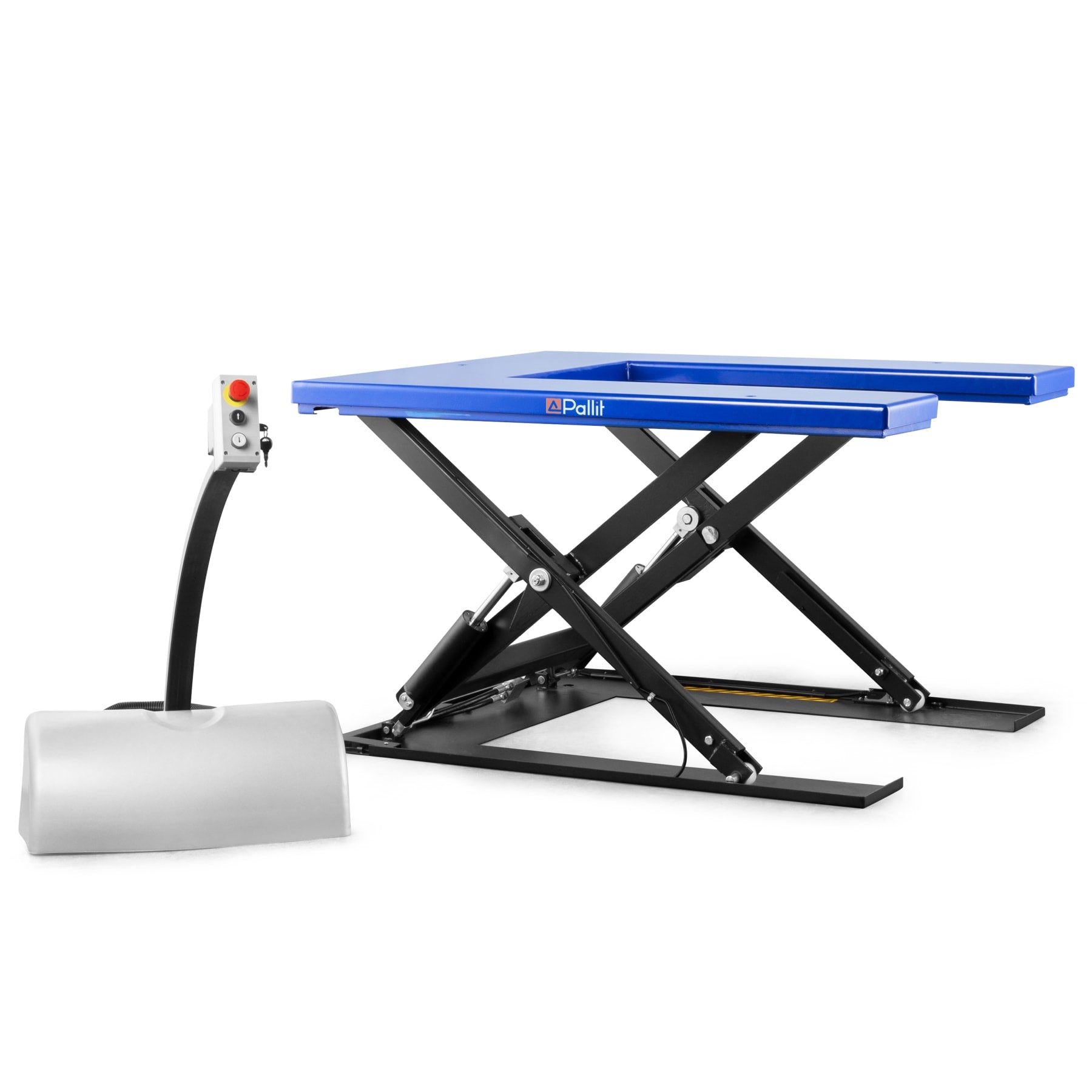 Used: Scissor lift table TABLE-U in U-shape