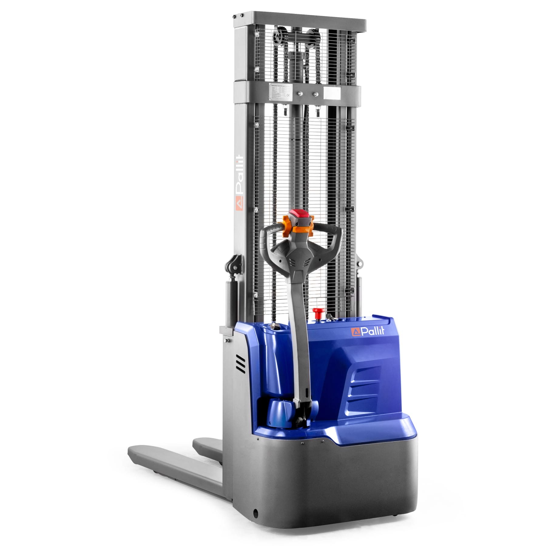 Electric Pallet Stacker DOUBLE-S with Initial Lift