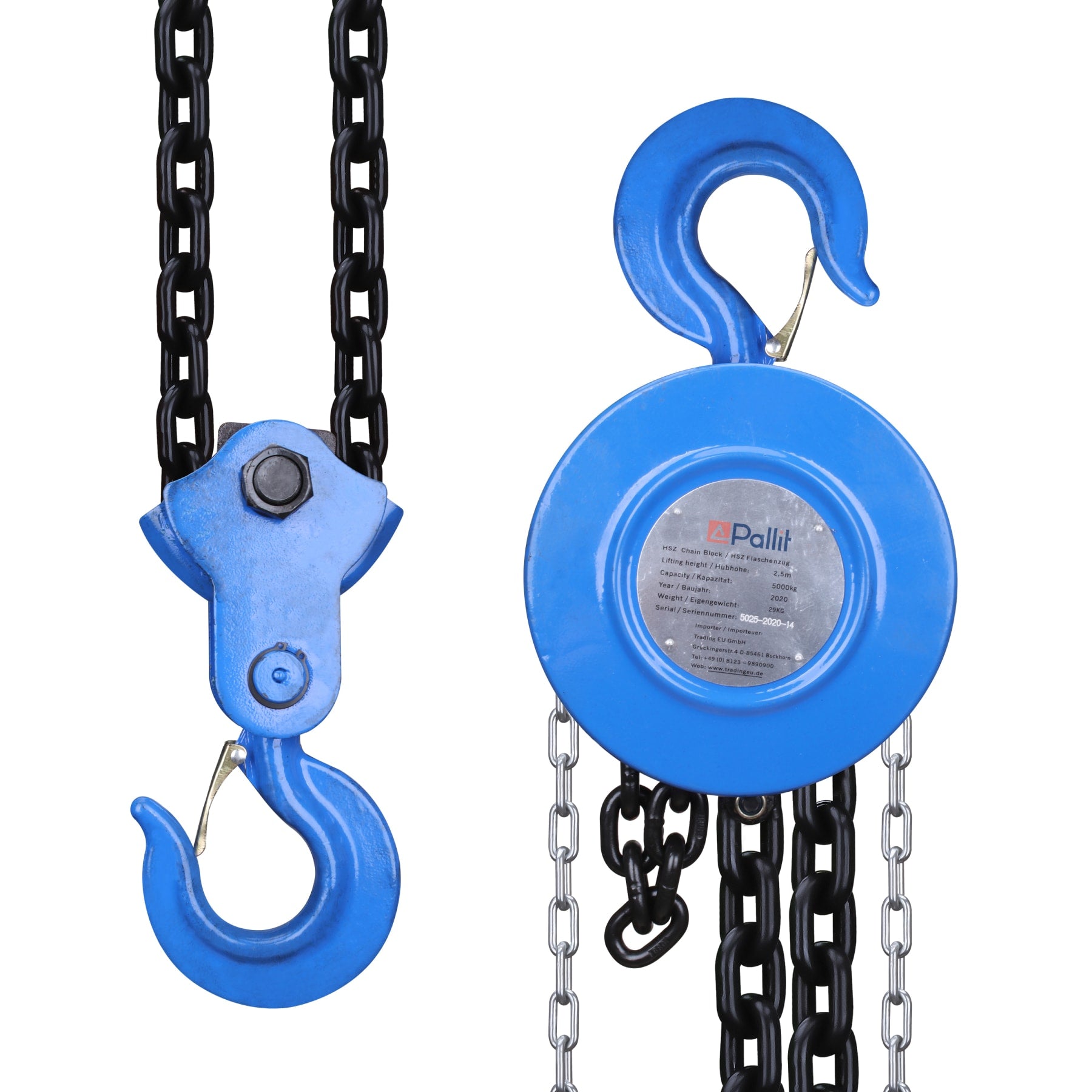 Handkettenzug CHAIN-L 5t für 2,5m