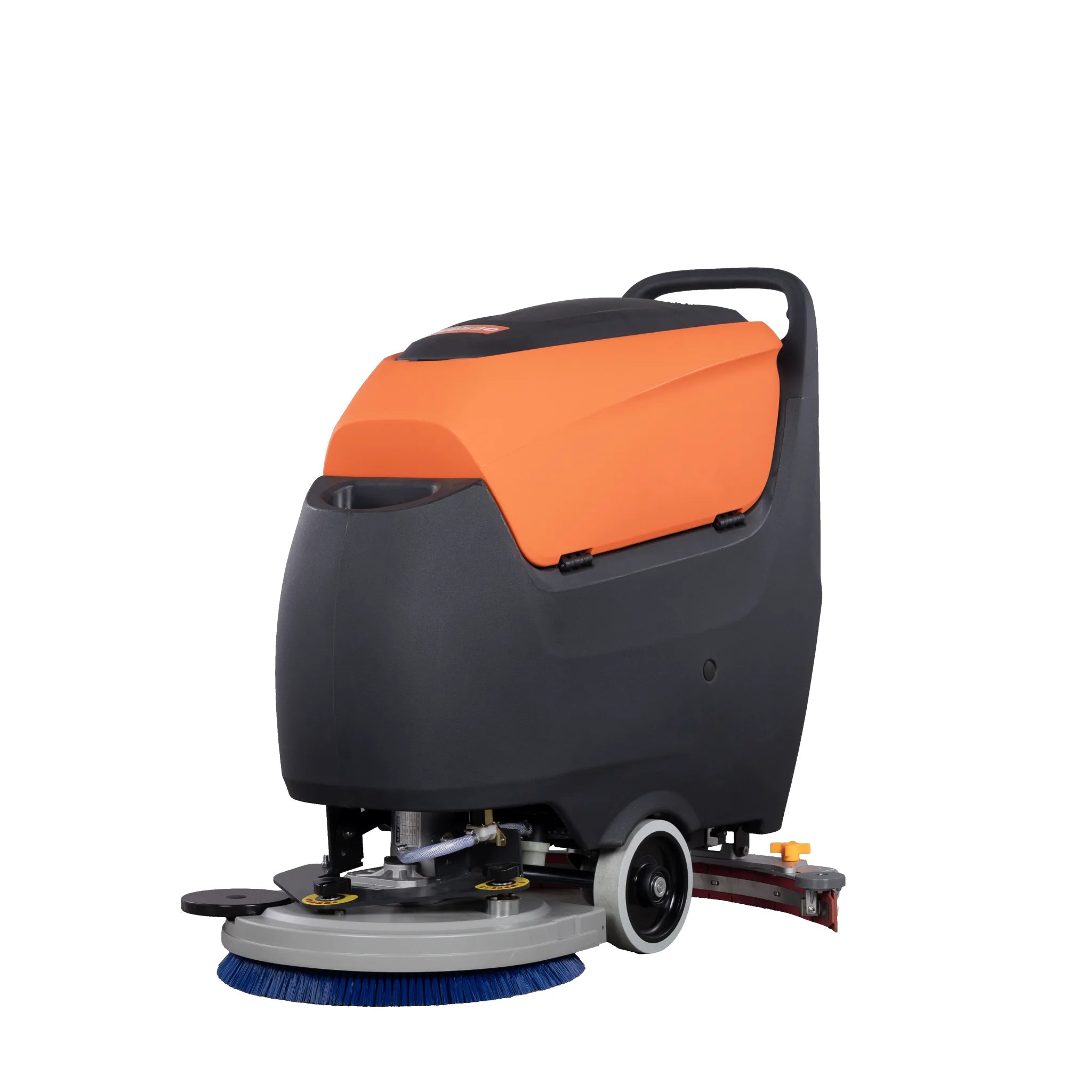 Handgeführte Scheuersaugmaschine SCRUBBER-S mit 530 mm Bürsten