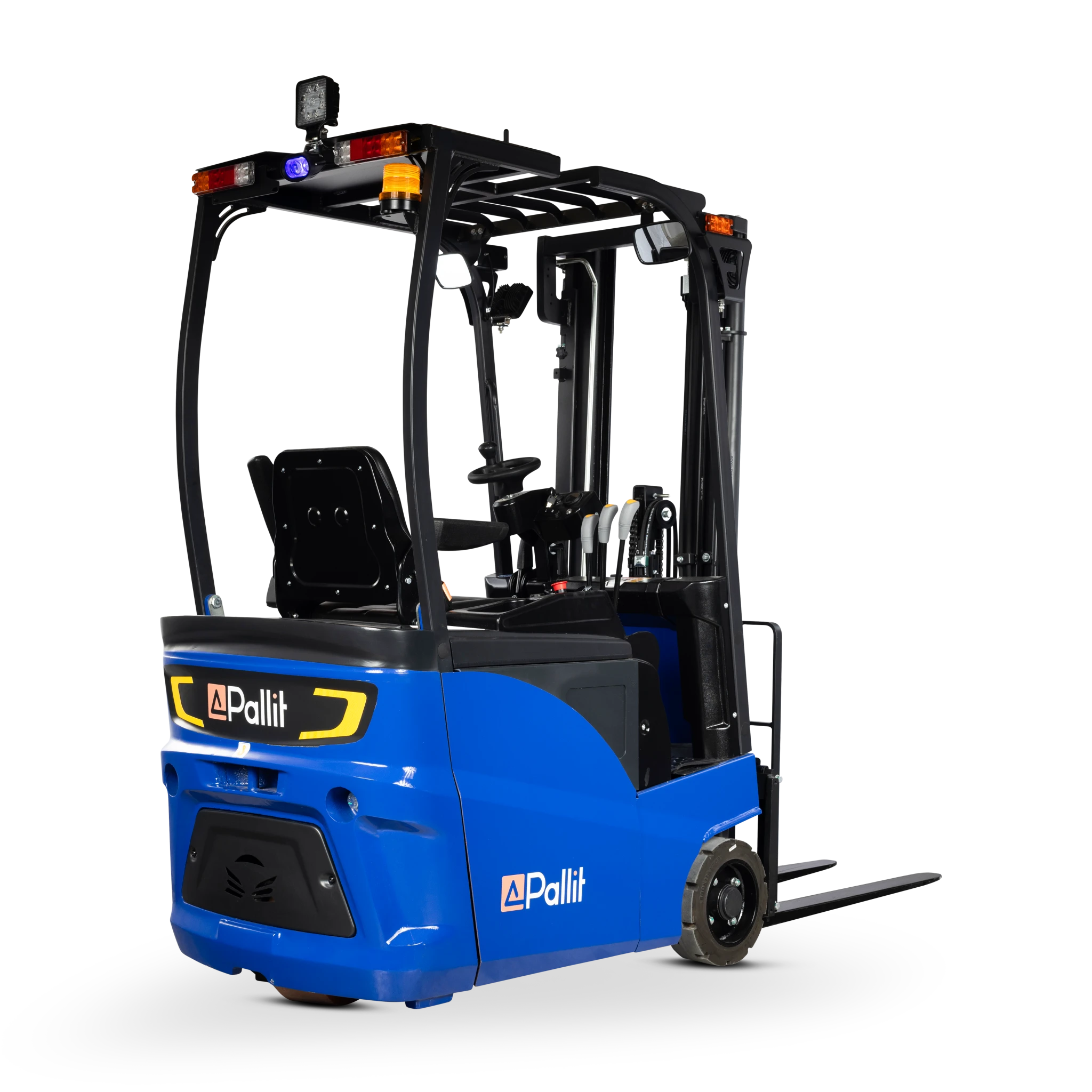 Electric three-wheel forklift EASY-S for 1.2t to 3m
