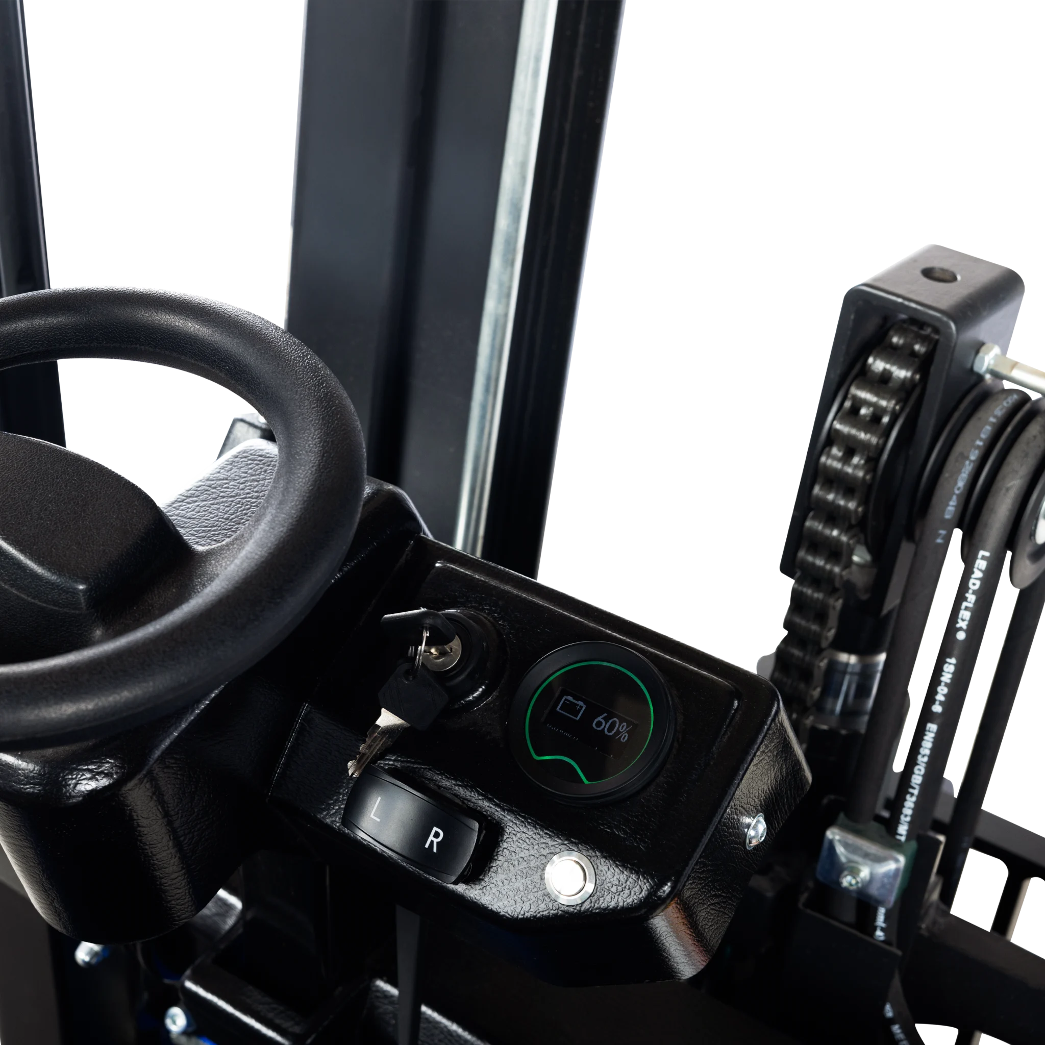 Electric three-wheel forklift EASY-S for 1.2t to 3m