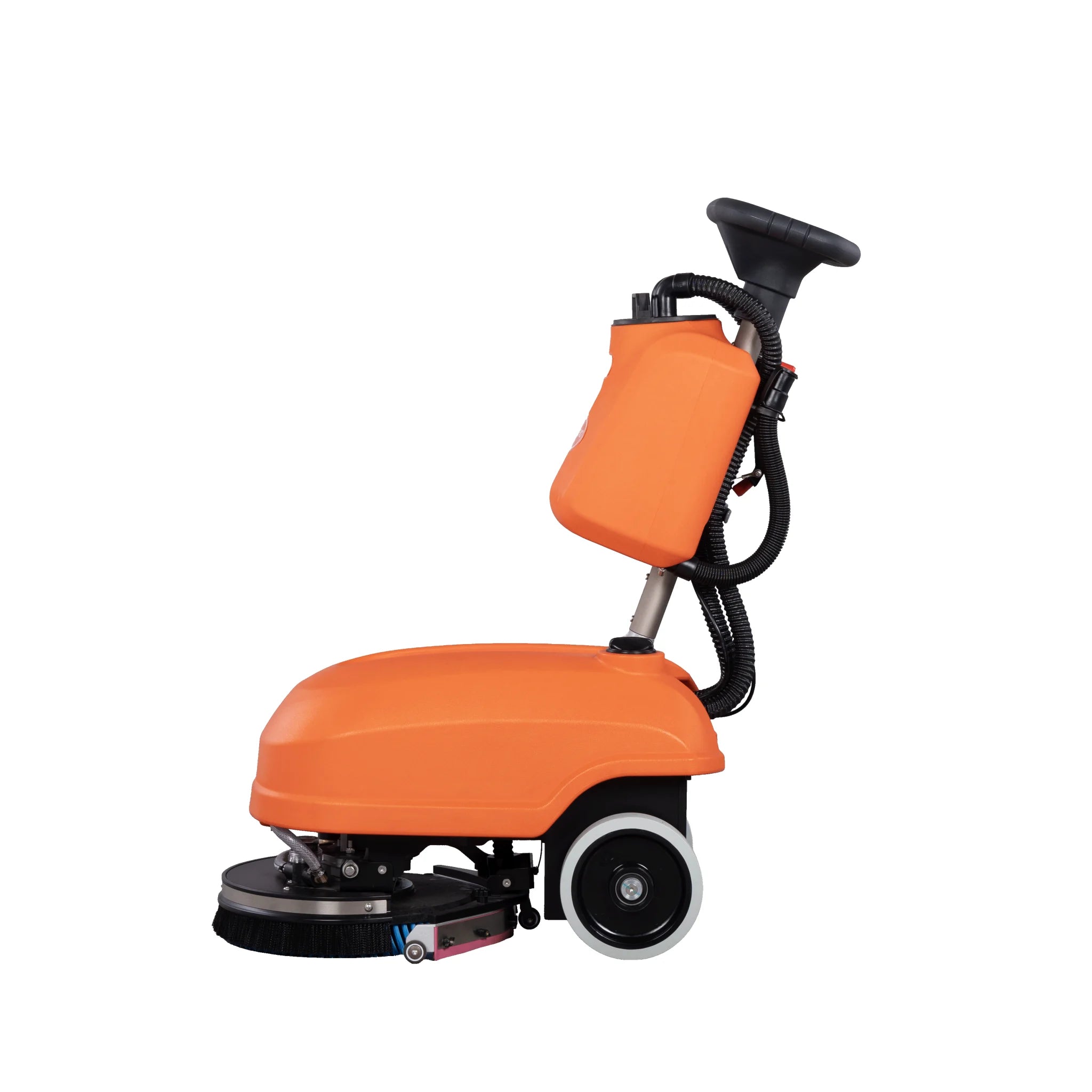 Kleine Scheuersaugmaschine SCRUBBER-XS mit 380 mm Bürsten
