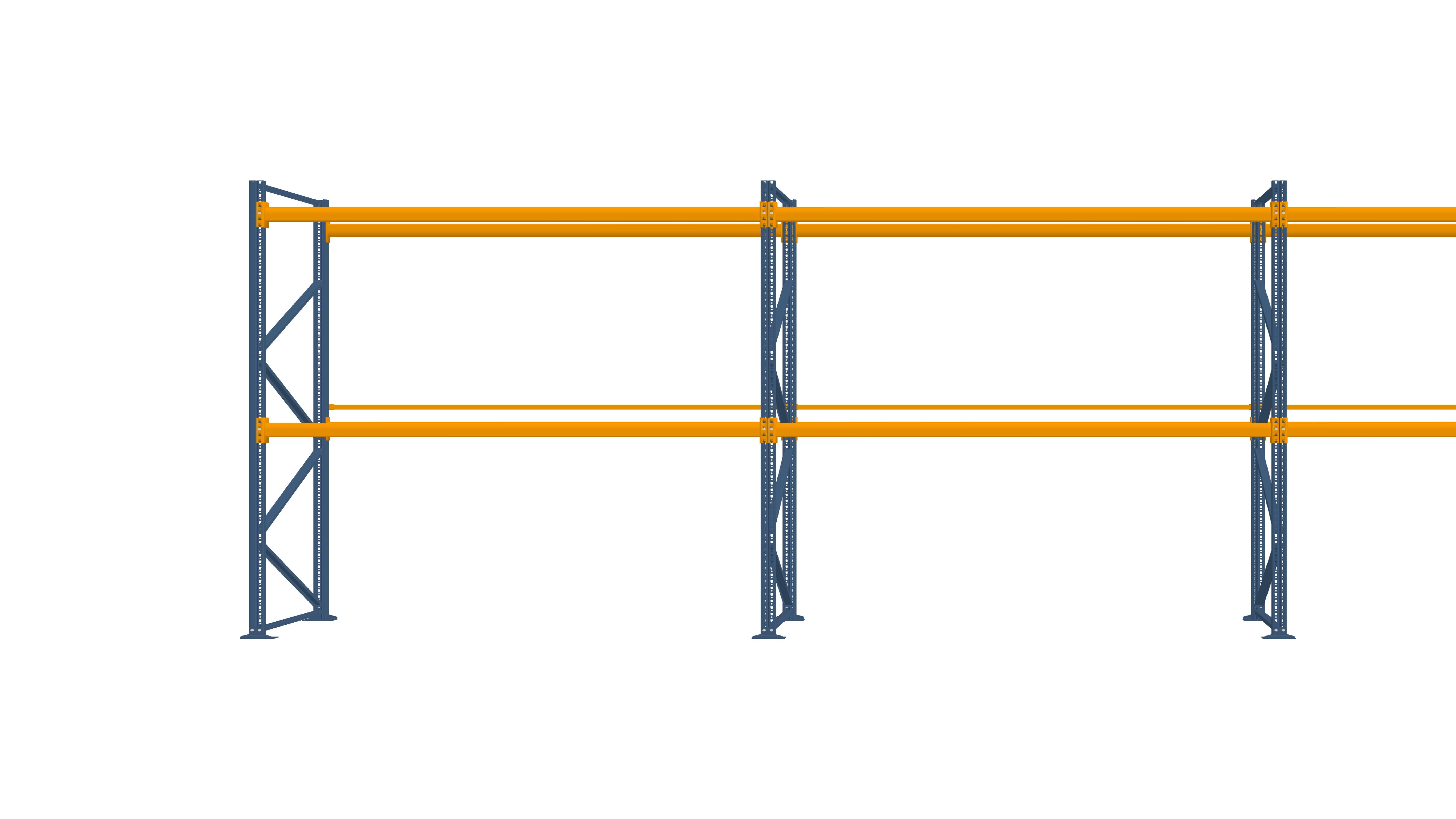 Konfiguration vom 03.11.2024 - 8.52 m x 3.50 m für 27 Paletten mit 1000 kg