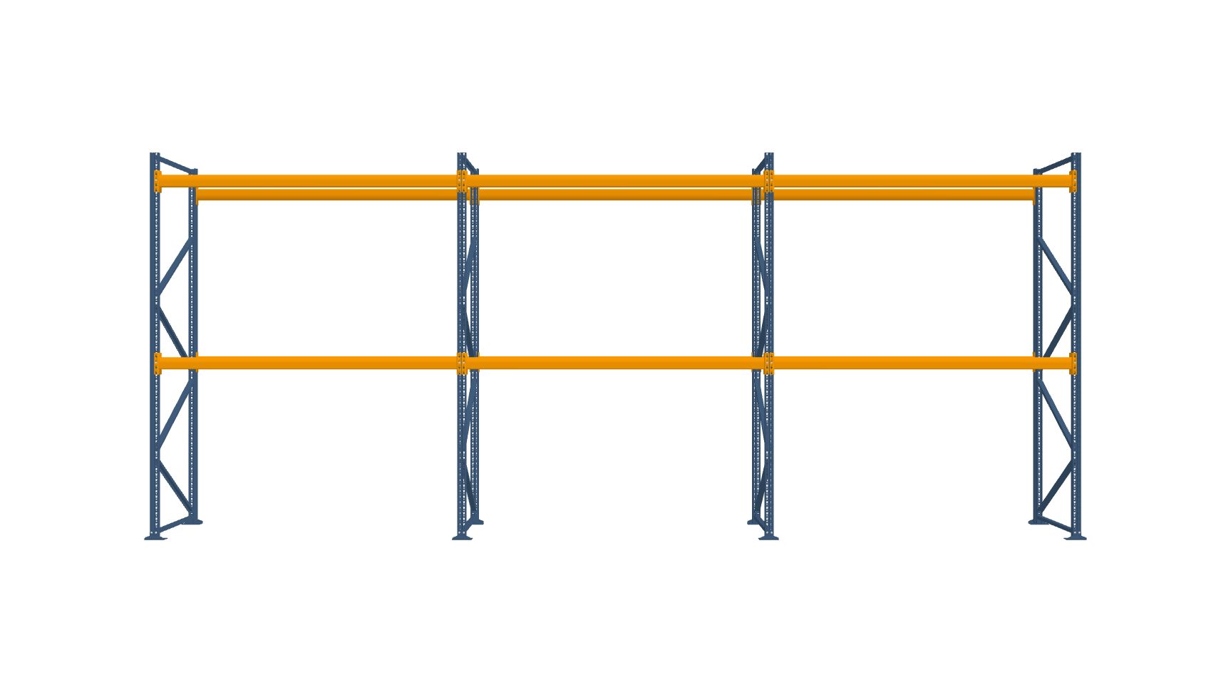 Konfiguration vom 30.10.2024 - 8.52 m x 3.50 m für 27 Paletten mit 700 kg