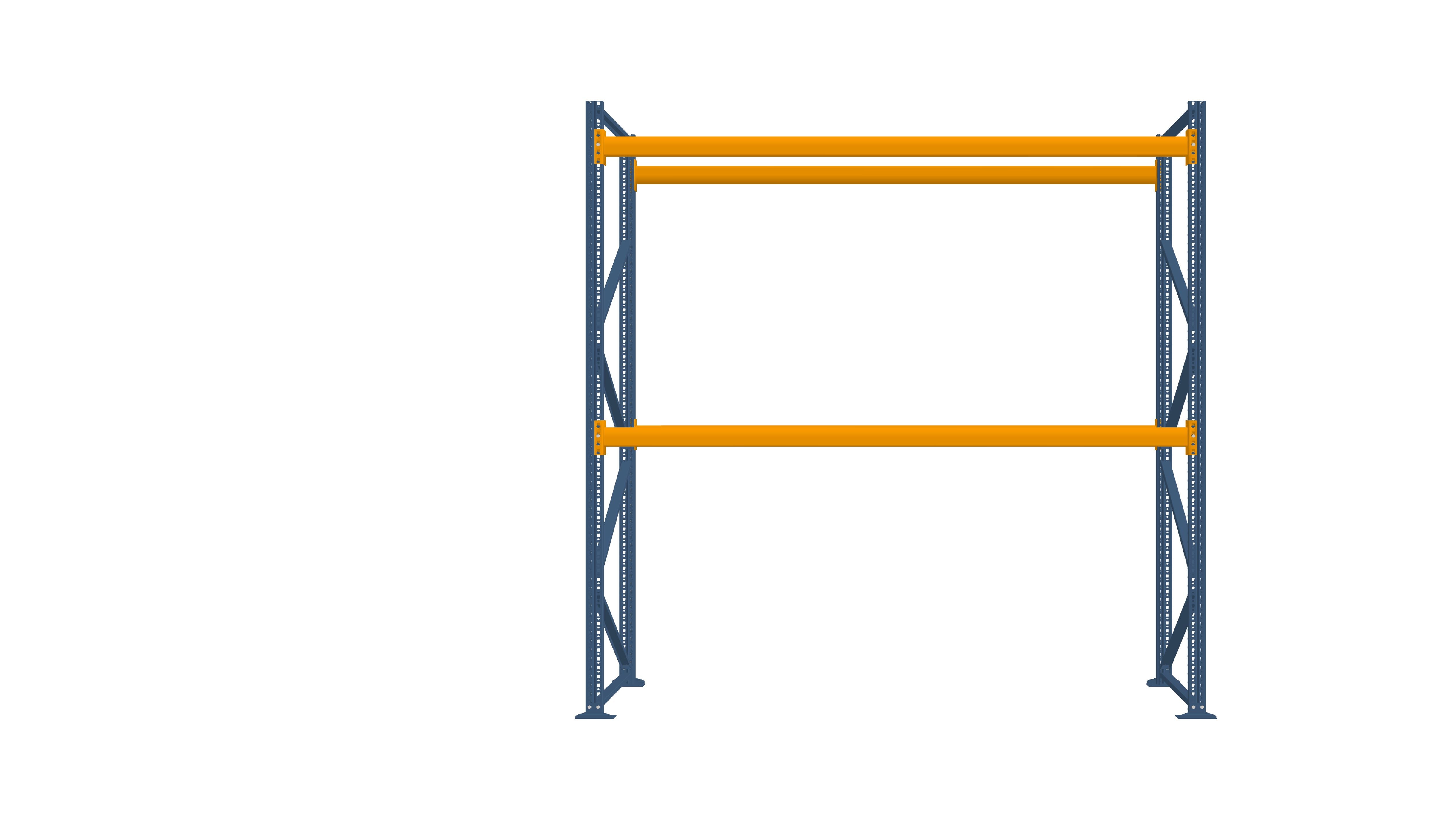 Konfiguration vom 18.11.2024 - 2.96 m x 3.50 m für 9 Paletten mit 1000 kg