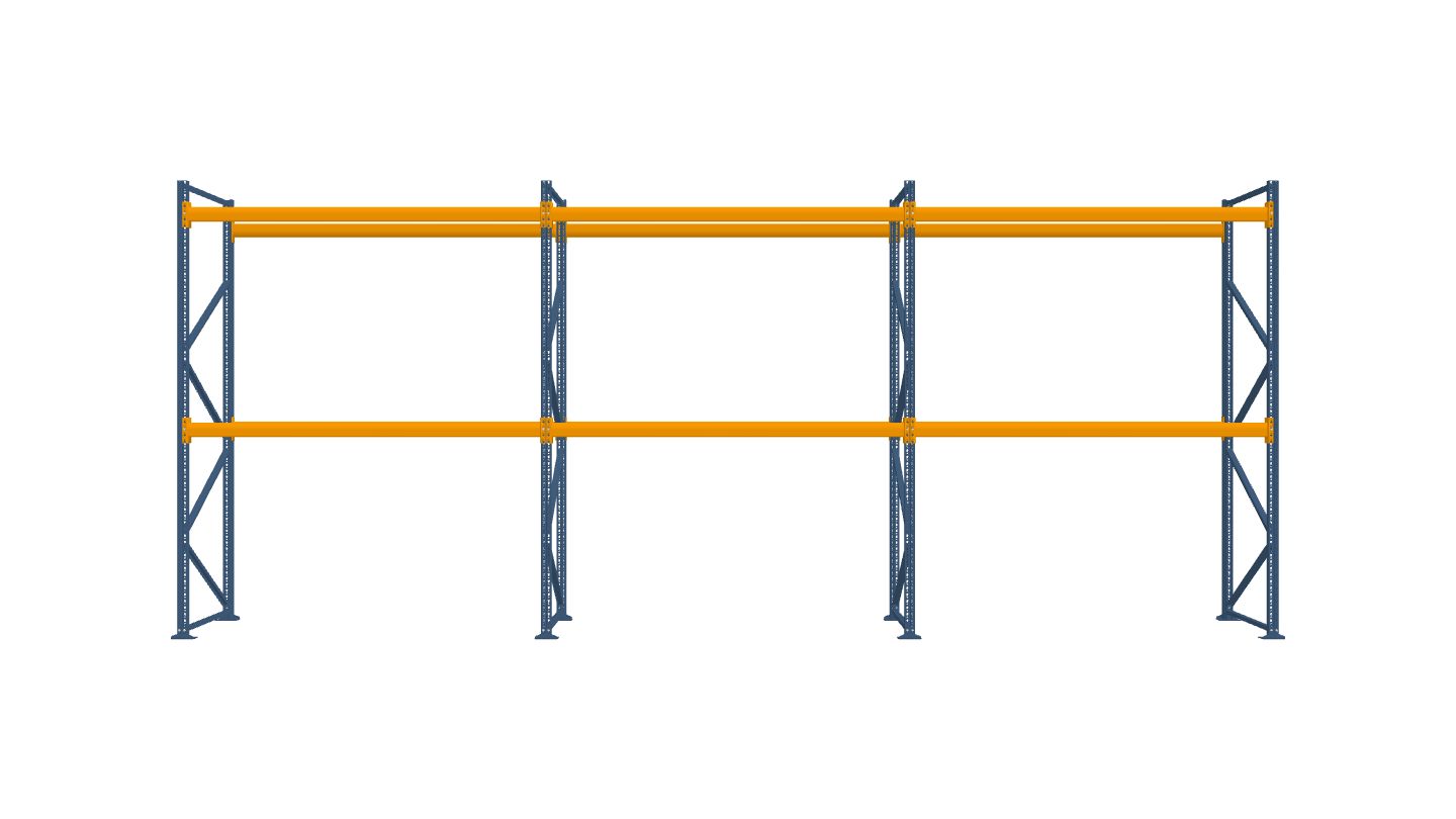 Configuration from 21.01.2025 - 8.52 mx 3.50 m for 27 pallets with 700 kg