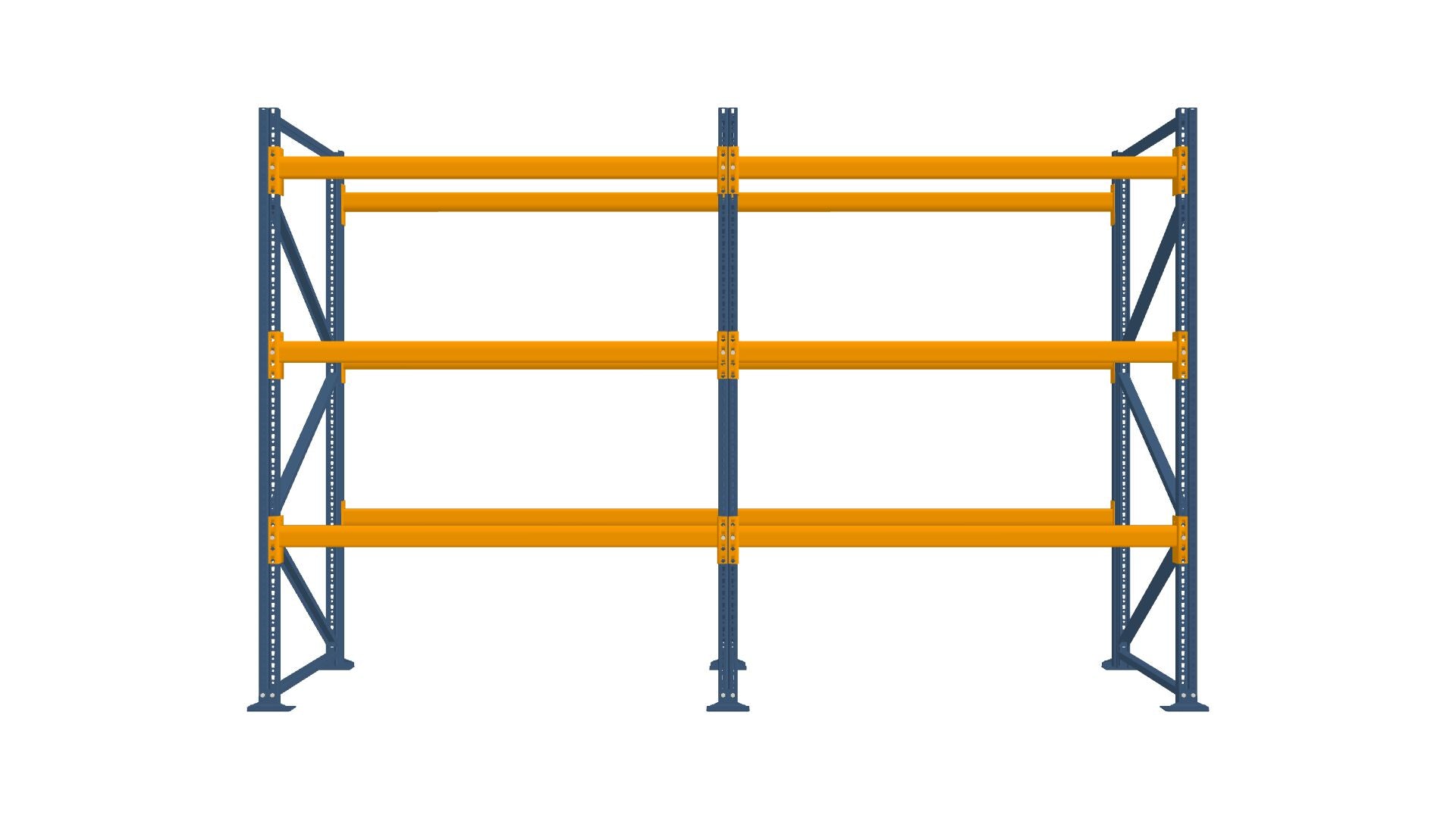 Konfiguration vom 31.10.2024 - 3.99 m x 2.50 m für 16 Paletten mit 600 kg