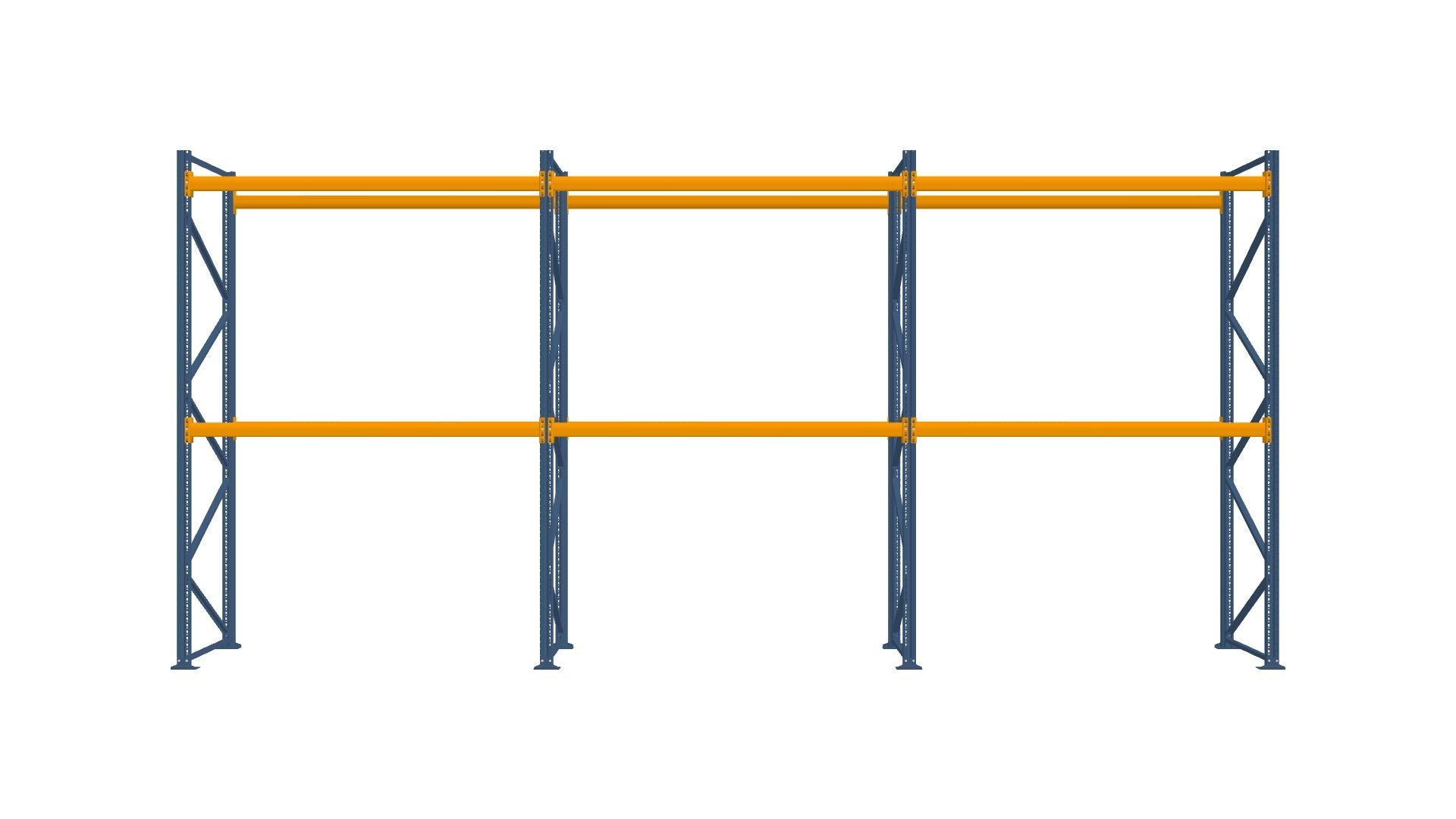 Konfiguration vom 01.07.2026 - 8.60 m x 4.00 m für 27 Paletten mit 1000 kg