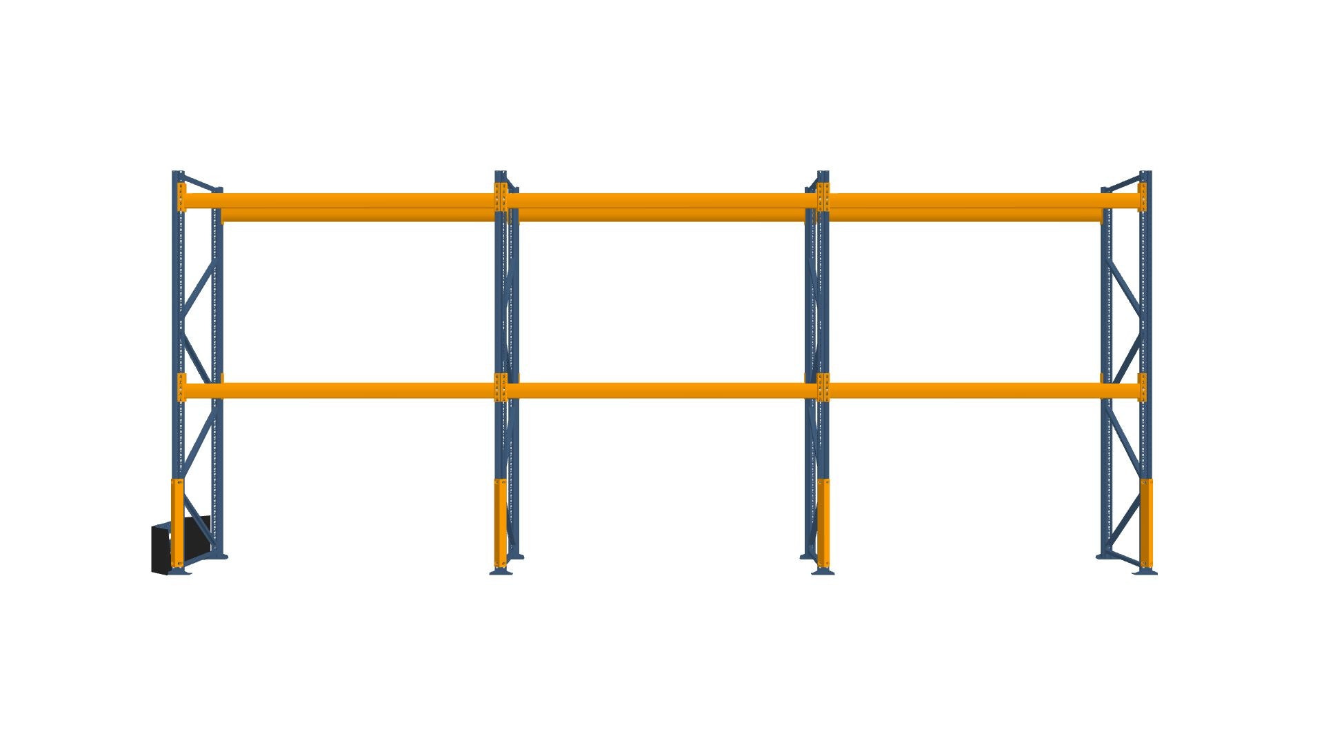 Konfiguration vom 29.10.2024 - 8.80 m x 3.50 m für 27 Paletten mit 1300 kg