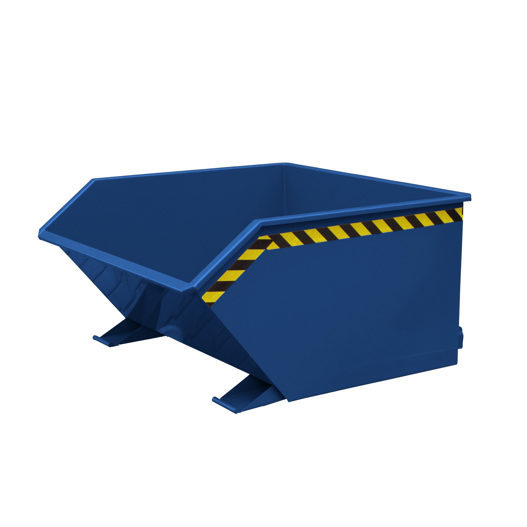 SKIP-LOW tipping trough for forklifts