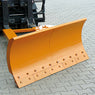 Schneepflug für Gabelstapler in Orange