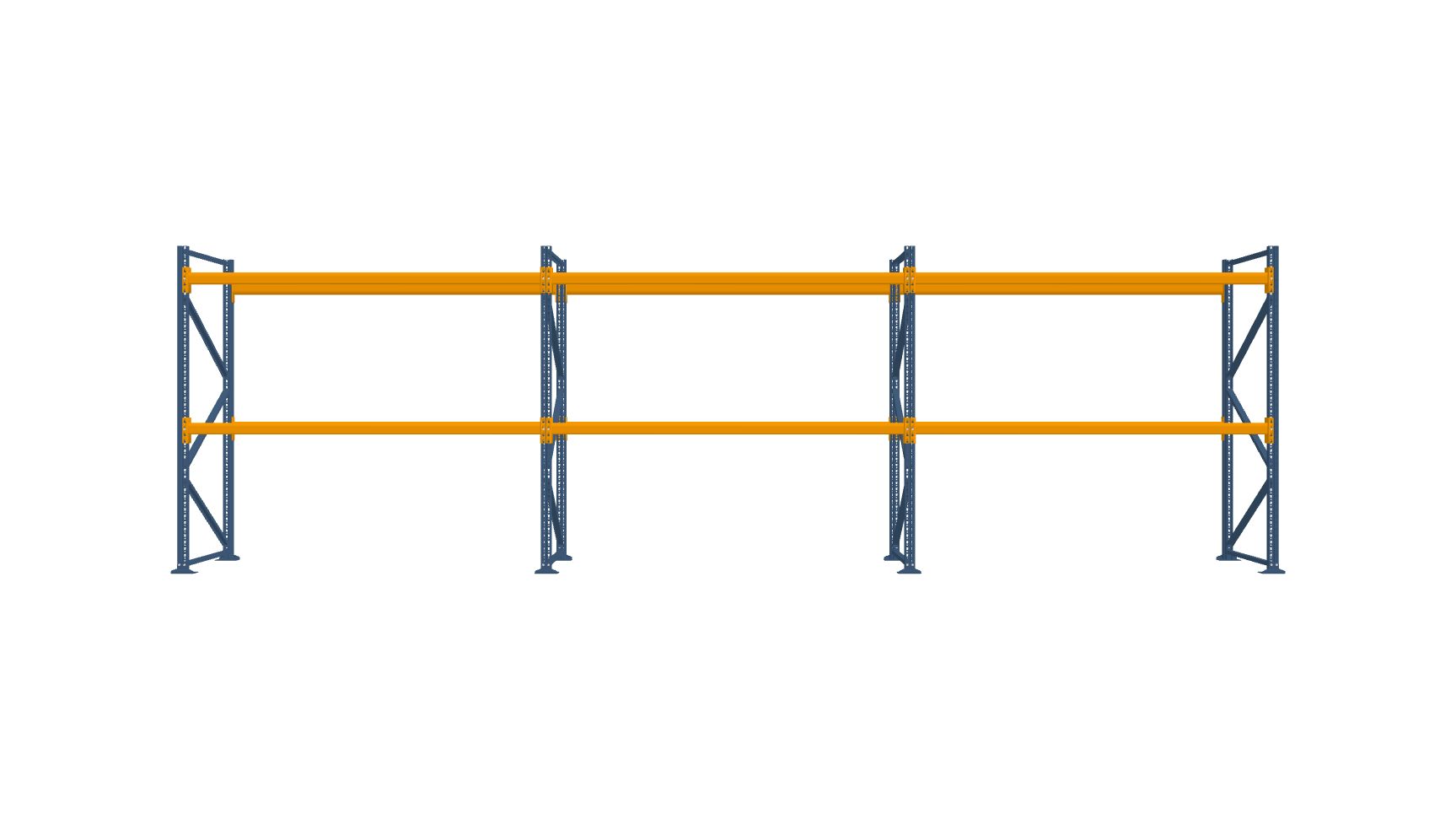 Konfiguration vom 07.09.2026 - 8.52 m x 2.50 m für 27 Paletten mit 500 kg