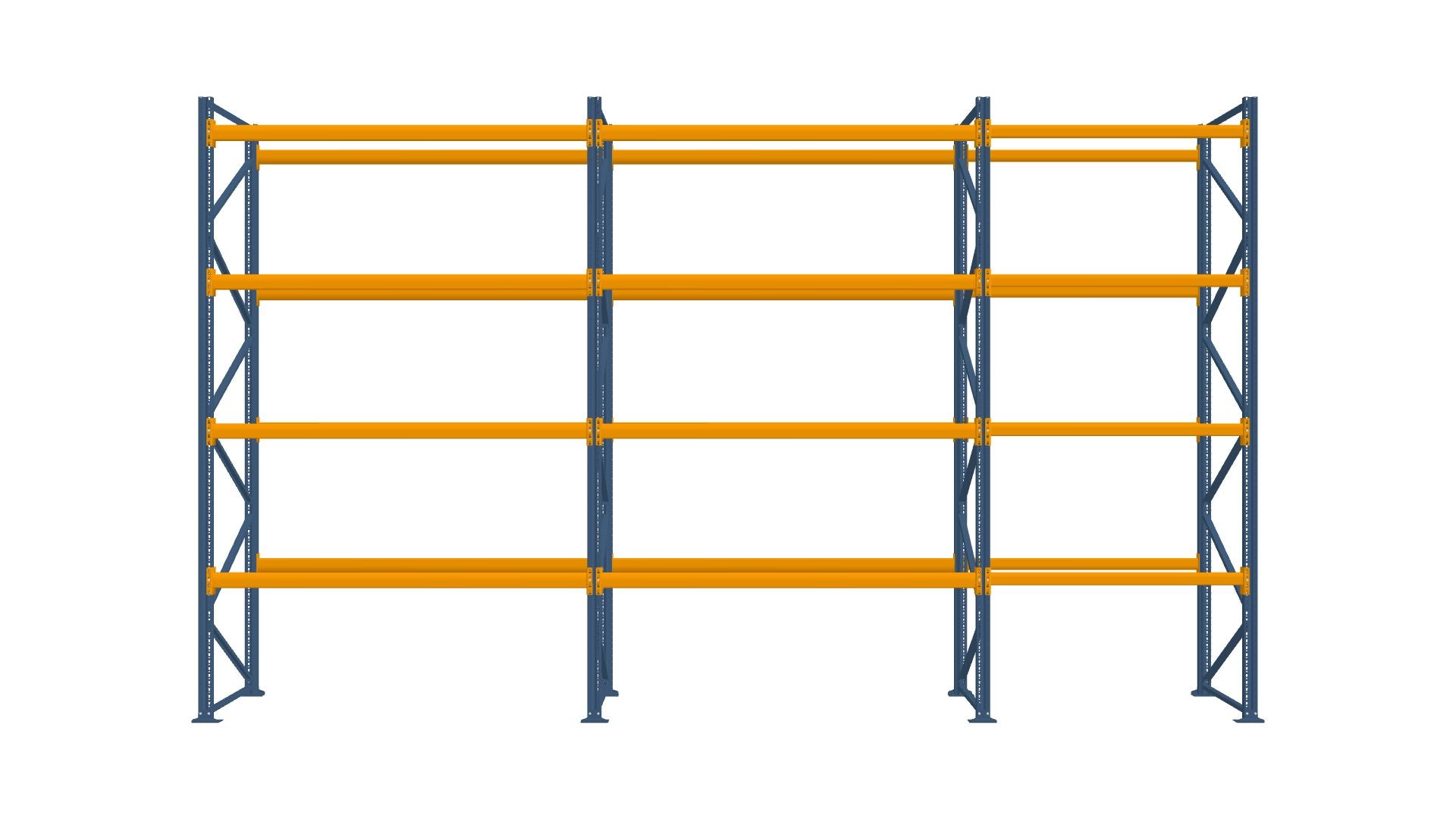 Configuration from 21.01.2025 - 7.73 mx 4.50 m for 40 pallets with 1000 kg