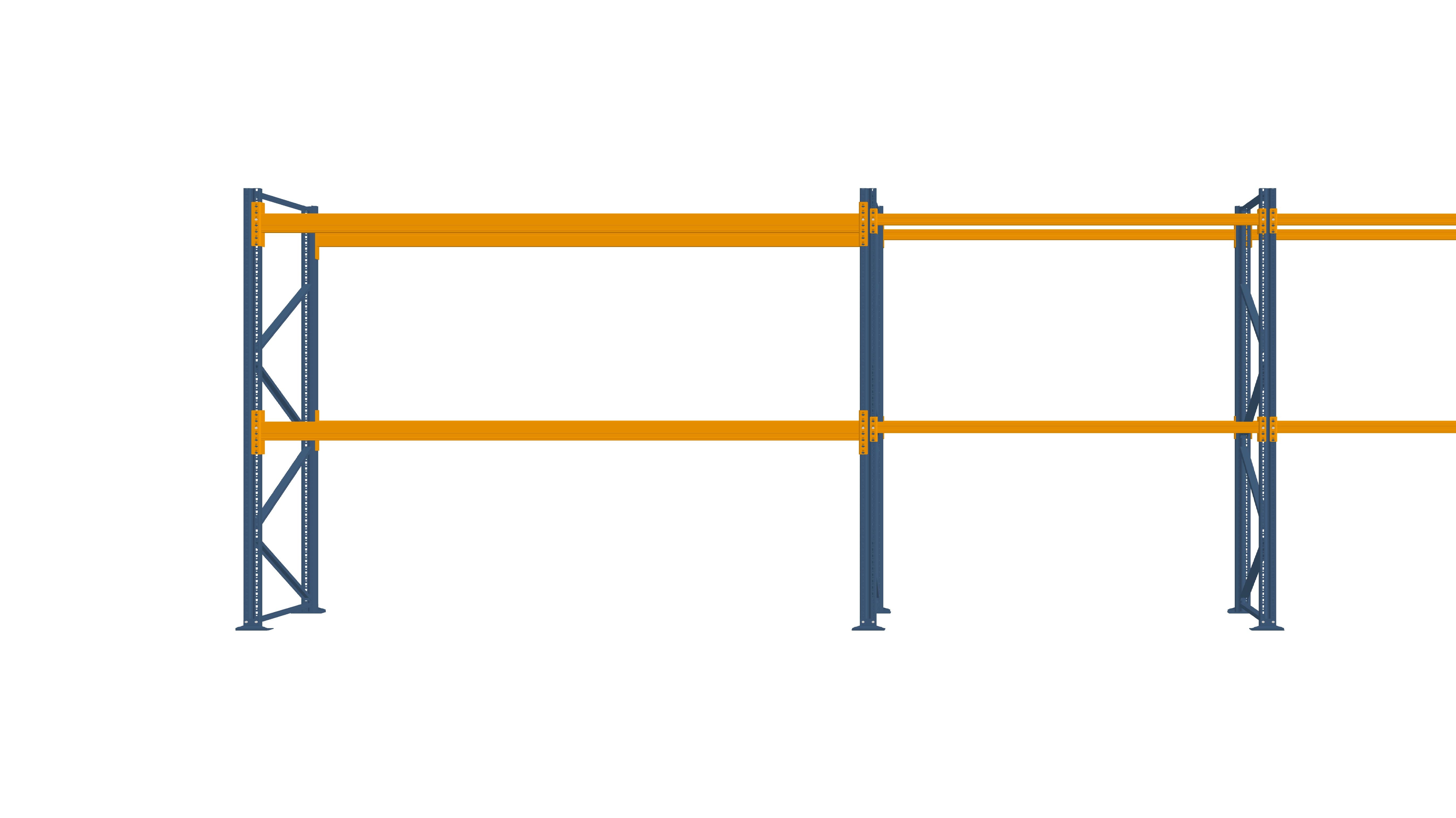 Konfiguration vom 30.10.2024 - 8.70 m x 3.50 m für 21 Paletten mit 700 kg