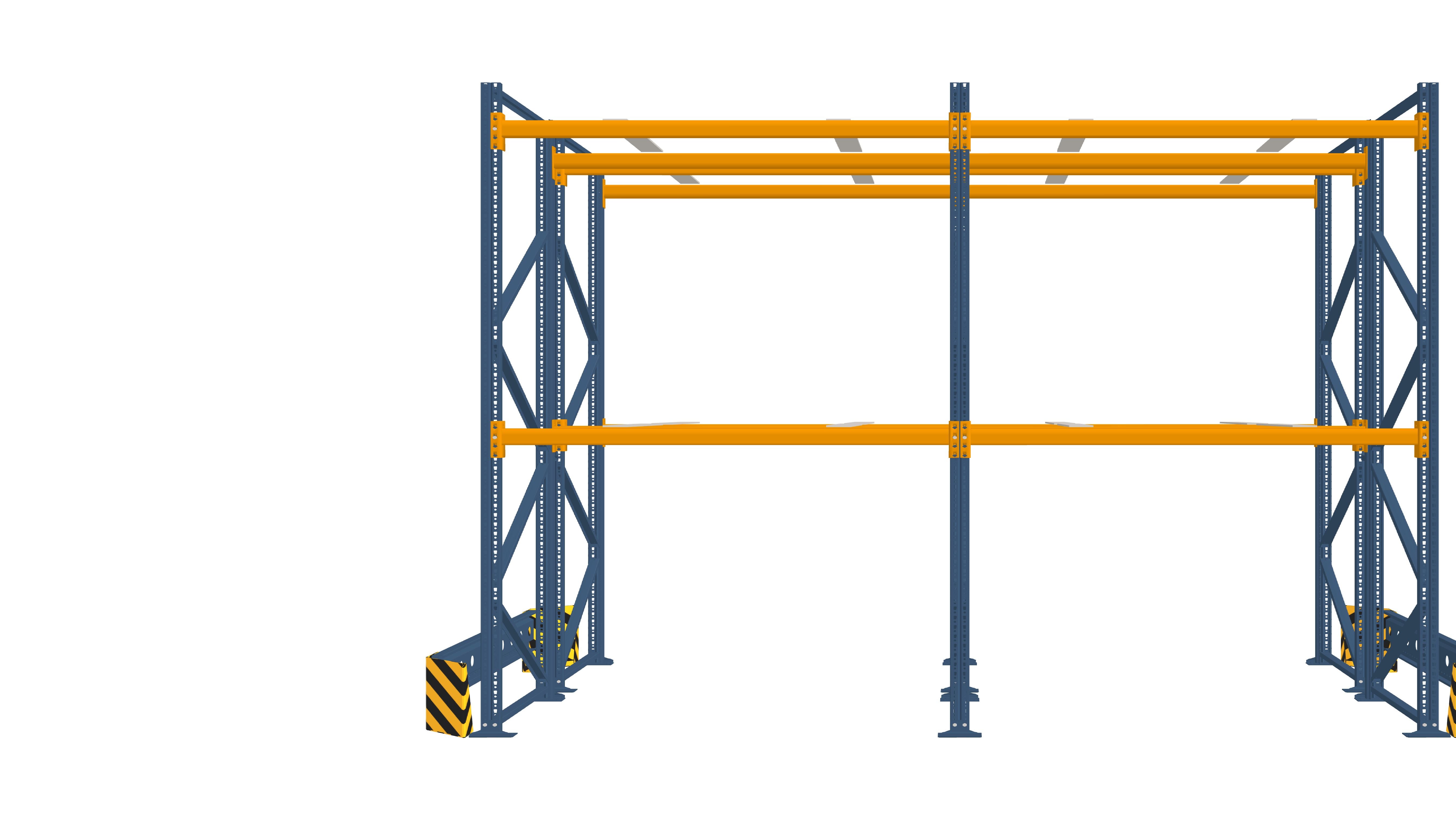 Konfiguration vom 30.10.2024 - 4.39 m x 3.50 m für 24 Paletten mit 700 kg