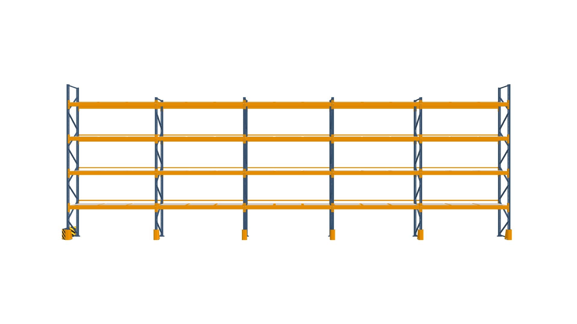 Configuration du 01/22/2025 - 17.40 mx 5.50 m for 75 pallets of 1300 kg