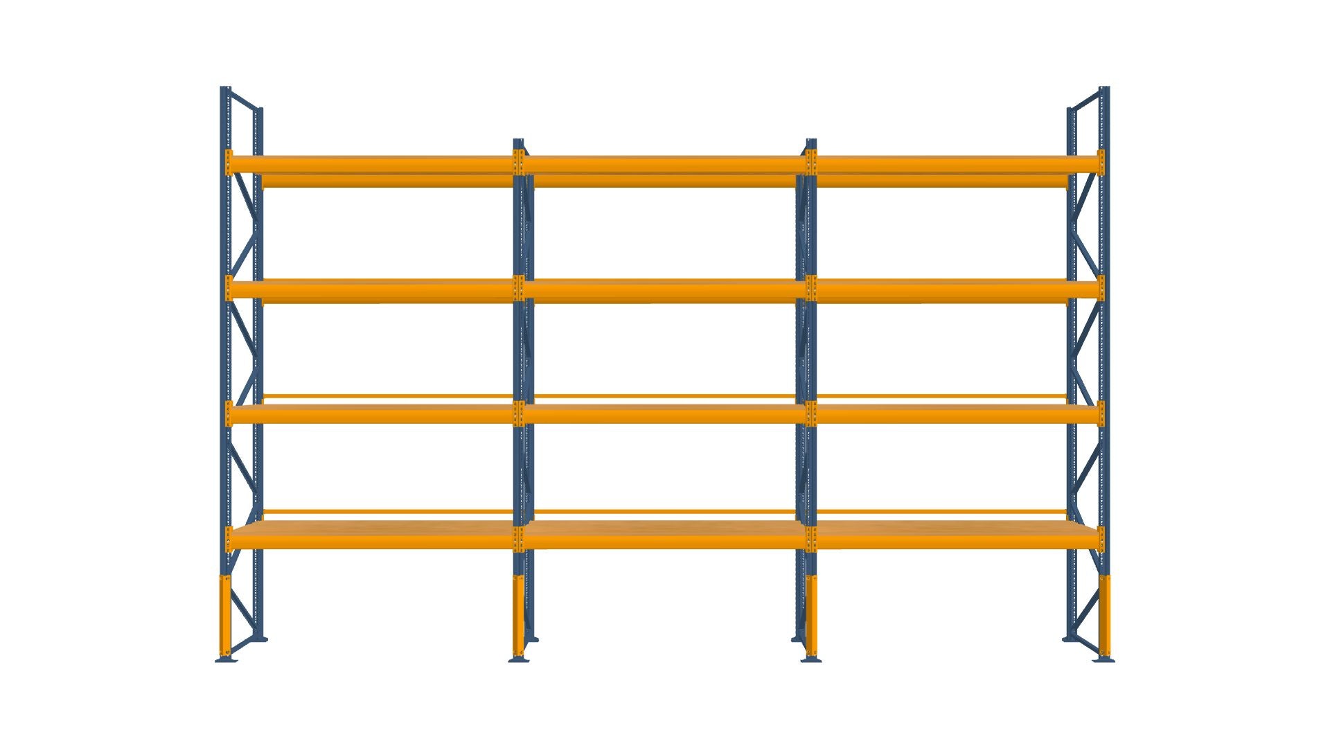 Konfiguration vom 30.06.2026 - 8.60 m x 5.00 m für 45 Paletten mit 1100 kg