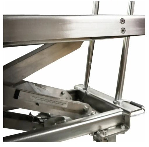 Hubtischwagen aus Volledelstahl für 500kg von Sax Lift