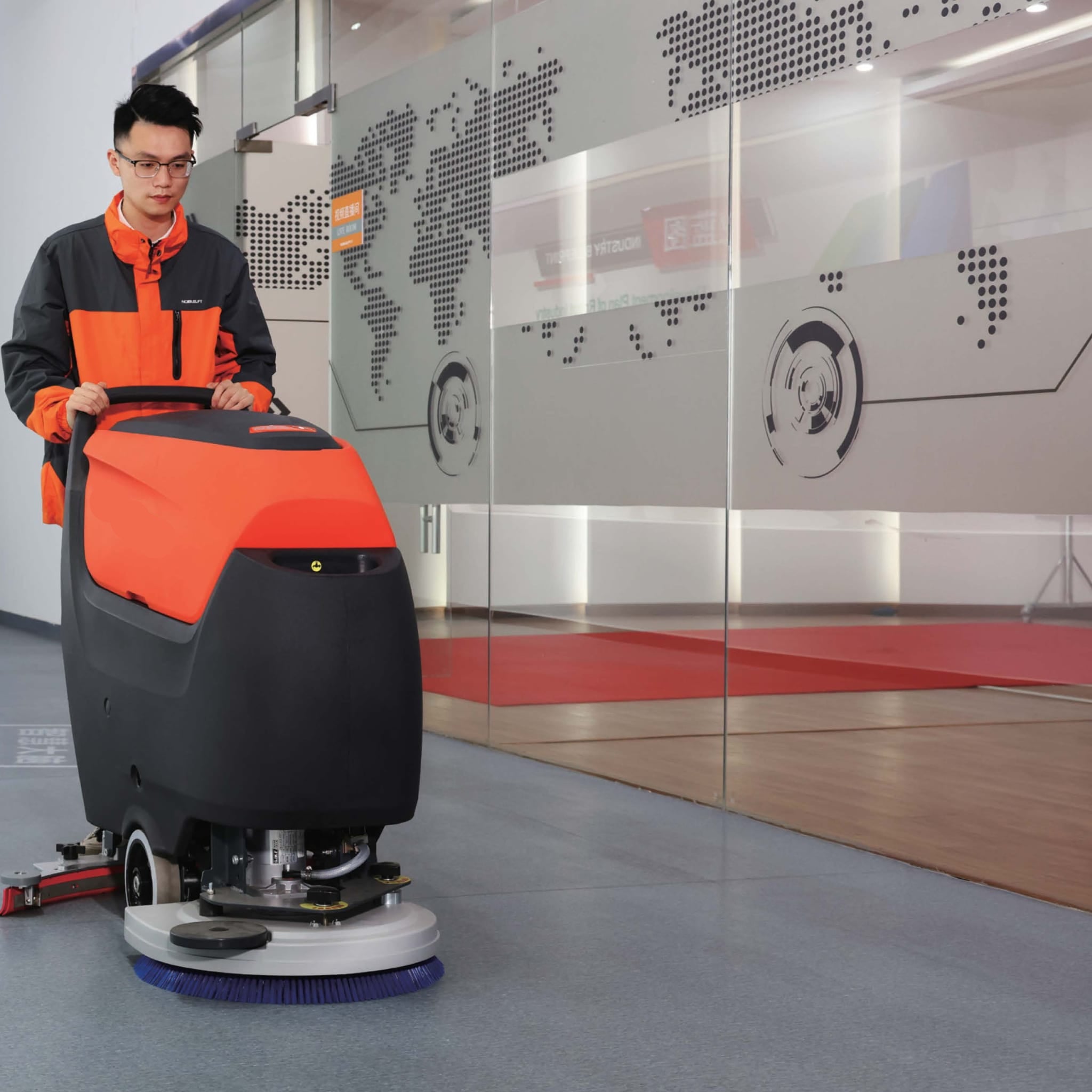 Scheuersaugmaschine SCRUBBER-S